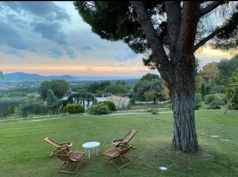 Magnifique Domaine Avec Bastide Provencale, Piscine Vue Mer Proche Bandol Et Sanary Villa Laouque